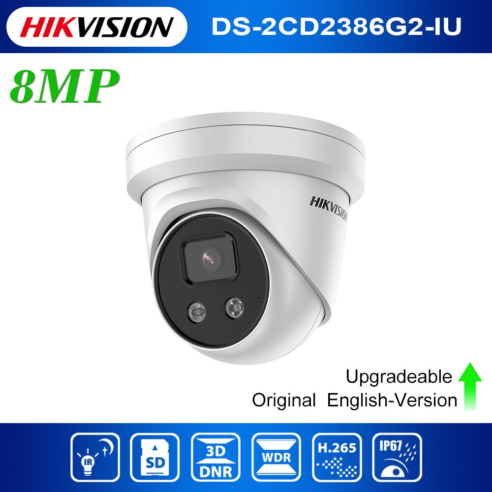 Hikvision Acusense 8MP DS-2CD2386G2-IU POE IP ī..